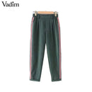 Casual Cotton Elastic Waist Streetswear-as picture-S-JadeMoghul Inc.