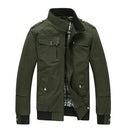 Casual Military Jacket - ALL Season Outerwear-Amy Green-M-JadeMoghul Inc.