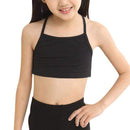Casual Young Girls Training Bras Camisoles Solid Children's Clothing Sling Breathable Baby Tank Tops Soft Baby Girls Underwear-Black-10-JadeMoghul Inc.