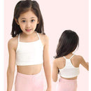 Casual Young Girls Training Bras Camisoles Solid Children's Clothing Sling Breathable Baby Tank Tops Soft Baby Girls Underwear-White-10-JadeMoghul Inc.