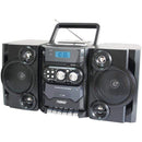 CD Players & Boomboxes Portable MP3/CD Player with AM/FM Radio & Detachable Speakers Petra Industries