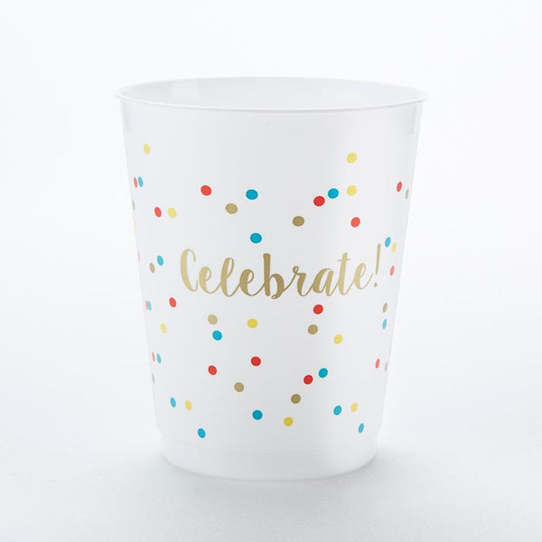 Celebrate 14 oz. Stadium Cups (3 Sets of 12)-Wedding Reception Decorations-JadeMoghul Inc.