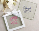 Celebration Party Supplies Personalized Glass Coaster - Party Time (3 Sets of 12) Kate Aspen