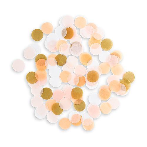 Celebration Party Supplies Spring Mix Jumbo Party Confetti - Pink, Blush, Gold (Pack of 1) JM Weddings