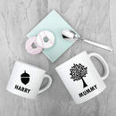Ceramic Gifts & Accessories Personalized Gifts For Mom - Mummy & Me Acorn Mugs Treat Gifts