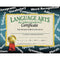 CERTIFICATES LANGUAGE ARTS 30/PK-Supplies-JadeMoghul Inc.