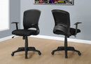 Chairs Best Office Chair - 35.5" Foam, MDF, Polypropylene, and Metal Multi Position Office Chair HomeRoots
