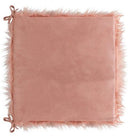 Chairs Chair Cushions - 16" x 16" x 2" Dusty Rose Laredo - Seat Cushions HomeRoots