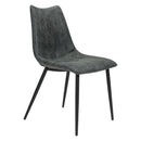 Chairs Dining Room Chairs - 18.1" X 21.7" X 31.9" Black Dining Chair HomeRoots