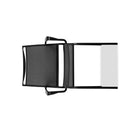 Chairs Leather Chair - 22" X 24" X 34" Gray Aluminum Dining Armed Chair HomeRoots