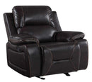 Chairs Leather Office Chair - 40" Classy Brown Leather Chair HomeRoots