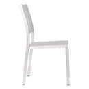 Chairs Lounge Chair - 18" X 20.7" X 34.9" 2 Pcs Polyethylene Dining Armless Chair HomeRoots