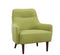 Chairs Modern Lounge Chair - 33" X 31" X 35" Green Polyester Chair HomeRoots