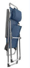 Chairs Office Chair - 26.7'' X 26.7'' X 43.7'' Ocean Aluminum Camping Chair XL HomeRoots