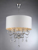 Chandeliers Dining Room Chandeliers - Krissy 6-light Crystal Chandelier HomeRoots