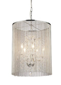 Chandeliers Dining Room Chandeliers - Rosalias Chain Crystal Chandelier HomeRoots
