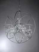 Chandeliers Modern Chandeliers - Saturn's Ring 22-inch Chandelier HomeRoots