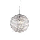 Chandeliers Rustic Chandeliers - Jasmine 2-light Round Crystal 10-inch Chrome Chandelier HomeRoots