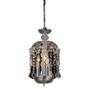 Chandeliers Rustic Chandeliers - Karla 3-light Clear Glass 11-inch Crystal Chandelier HomeRoots