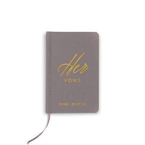 Charcoal Linen Pocket Journal (Pack of 1)-Personalized Gifts By Type-JadeMoghul Inc.