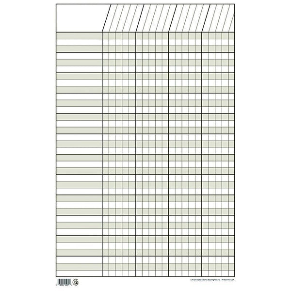 CHART INCENTIVE SMALL WHITE 14 X 22-Learning Materials-JadeMoghul Inc.