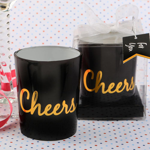 Cheers Candle from Fashioncraft-Wedding Reception Decorations-JadeMoghul Inc.