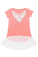 Chic Boho High-Low Top - Girls-Not Printed-3-Flamingo-JadeMoghul Inc.