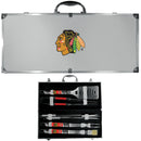 Chicago Blackhawks 8 pc Tailgater BBQ Set-Tailgating & BBQ Accessories-JadeMoghul Inc.