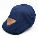 children cotton Beret unisex bonnet hat baby fashion warm caps boy girl cap kids baseball cap baby boy sun hat-navy-JadeMoghul Inc.