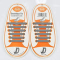 Children No Tie Silica Gel Shoe Laces-Gray-JadeMoghul Inc.