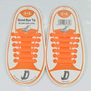 Children No Tie Silica Gel Shoe Laces-Orange-JadeMoghul Inc.