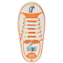 Children No Tie Silica Gel Shoe Laces-White-JadeMoghul Inc.