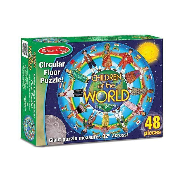 CHILDREN OF THE WORLD FLOOR PUZZLE-Toys & Games-JadeMoghul Inc.
