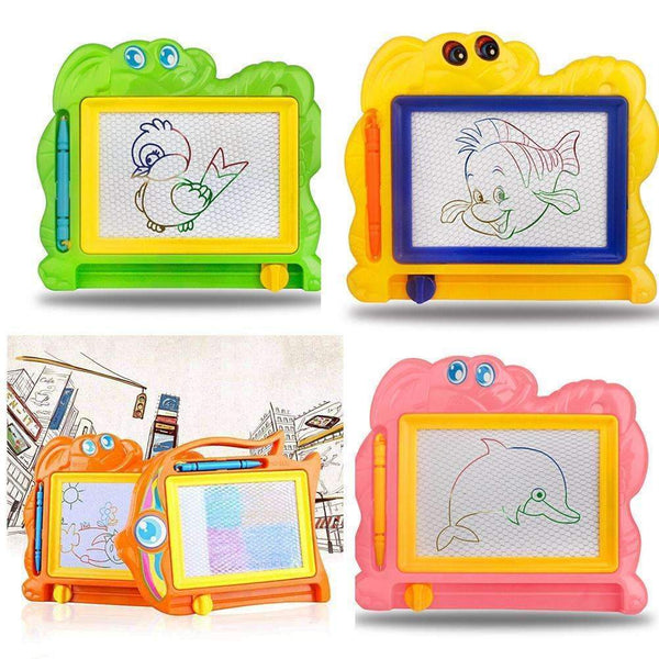 Children Writing /Doodle /Stencil /Painting Magnetic Drawing Board Set--JadeMoghul Inc.