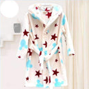 Children's Bathrobes Kids Hooded Robe Baby Beach Bath Robe Kids Sleepwear Boy Girls Cartoon Bathrobe Teenager Flannel Bathrobes-Blue Mouse-4T-JadeMoghul Inc.