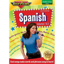 Childrens Books & Music Spanish Volume 1 & 2 Dvd ROCK N LEARN