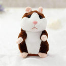 Children's Talking Hamster Plush Toy-Brown-JadeMoghul Inc.
