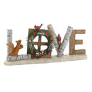 Living Room Decor Love Christmas Decorative Sign