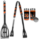 Cincinnati Bengals 2pc BBQ Set with Tailgate Salt & Pepper Shakers-Tailgating Accessories-JadeMoghul Inc.