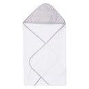 Circles Gray Deluxe Hooded Towel-GRAY CRC-JadeMoghul Inc.