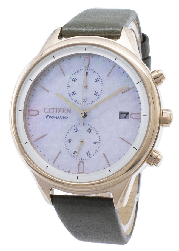 Citizen Chandler FB2008-01D Chronograph Women's Watch-Branded Watches-Blue-JadeMoghul Inc.