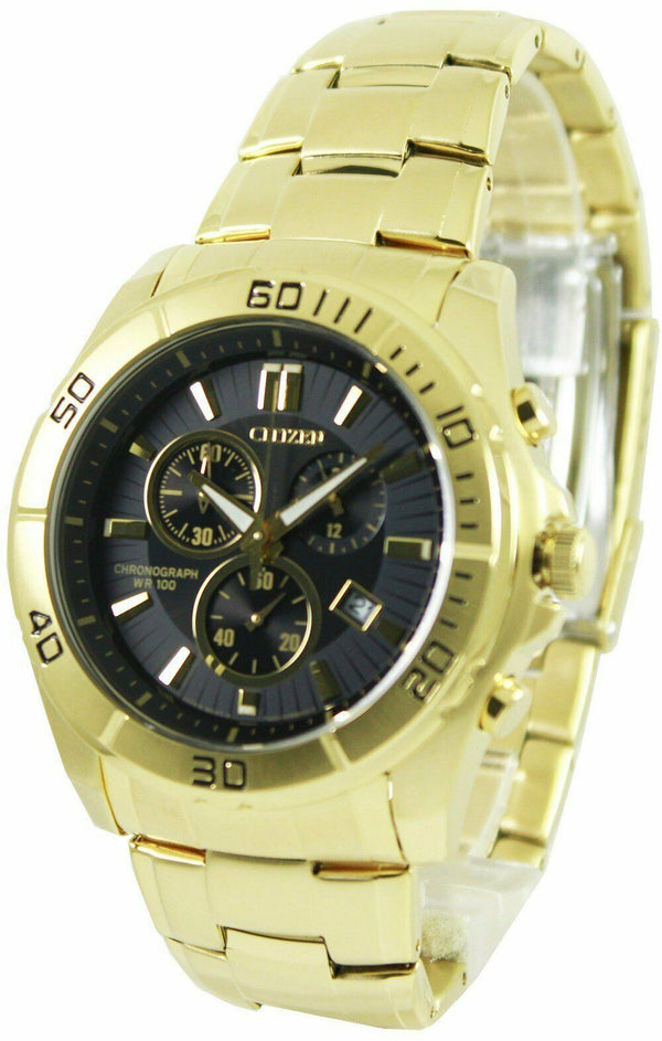 Citizen Chronograph AN7102-54E Men's Watch-Branded Watches-Black-JadeMoghul Inc.
