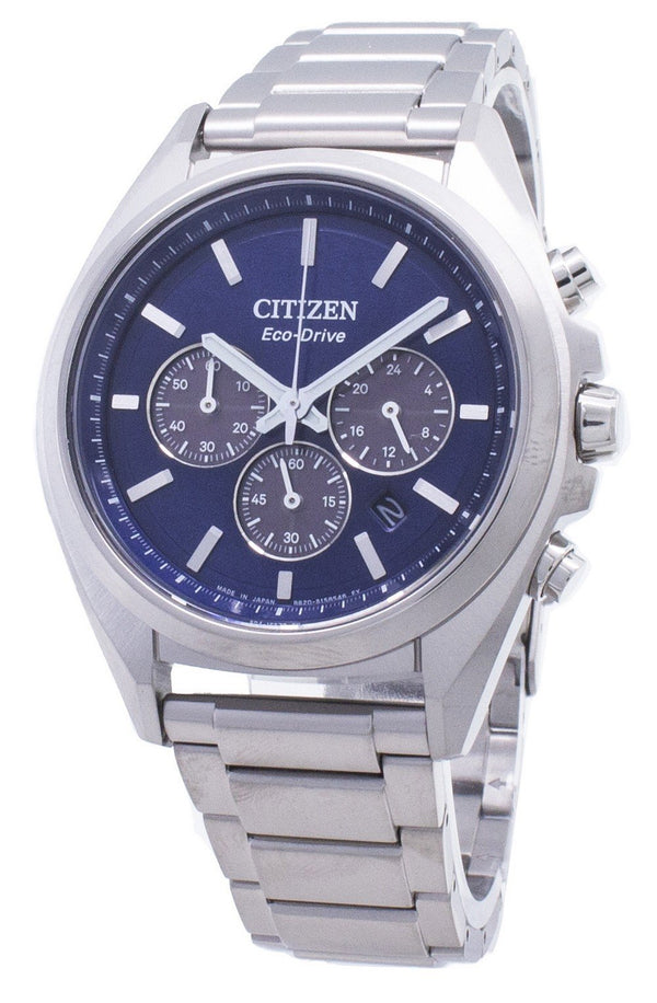 Citizen Eco-Drive CA4390-55L Chronograph Analog Men's Watch-Branded Watches-White-JadeMoghul Inc.