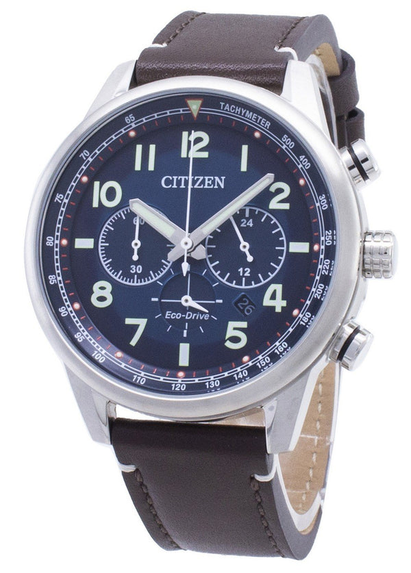 Citizen Eco-Drive CA4420-13L Chronograph Analog Men's Watch-Branded Watches-Black-JadeMoghul Inc.