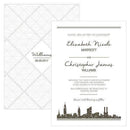 City Style Invitation Charcoal (Pack of 1)-Invitations & Stationery Essentials-Charcoal-JadeMoghul Inc.
