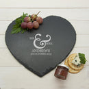 Cheese Board Ideas Classic Couples' Heart Slate Cheese Board