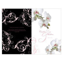 Classic Orchid Program Plum (Pack of 1)-Wedding Ceremony Stationery-Red-JadeMoghul Inc.