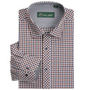 Classic Plaid Shirt / Dress Shirt / Business Formal Shirt-5611-Asian size S-JadeMoghul Inc.