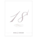 Classic Script Table Numbers Numbers 85-96 (Pack of 12)-Table Planning Accessories-25-36-JadeMoghul Inc.