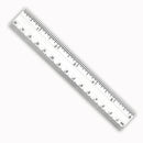 CLEAR PLASTIC 6IN RULER-Supplies-JadeMoghul Inc.